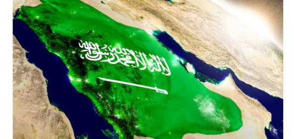 تشغل المملكة العربية السعودية أكثر من ثلثي مساحة شبة الجزيرة العربية